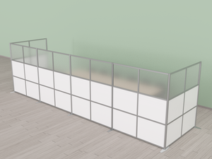 iDivide Your Space with the Modern Modular Room Partition System