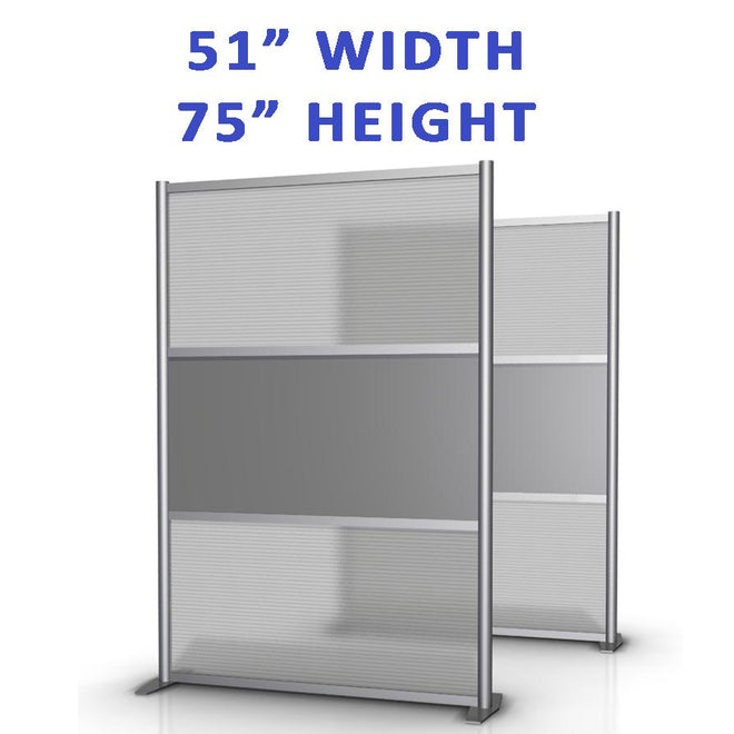 51&quot; wide Office Partitions &amp; Room Divider Collection