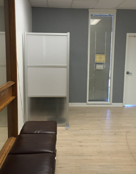 35" wide by 75" high Room Divider Wall