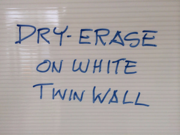 75"L x 75"W x 75" high - L-Shaped Office Partition, White & Translucent Panels