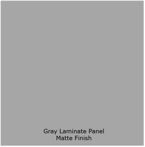 gray matte panel for office partition